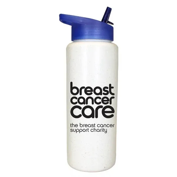 Granite color option for 32 Oz. Sports Bottle With Straw Cap Lid