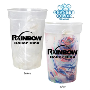 Photo of Mood™ 17 Oz. Rainbow Confetti Cup