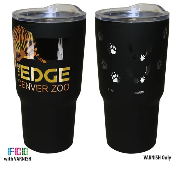 Black color option for Halcyon® 20 Oz. Tumbler, Fcd With Varnish Or Varnish Only