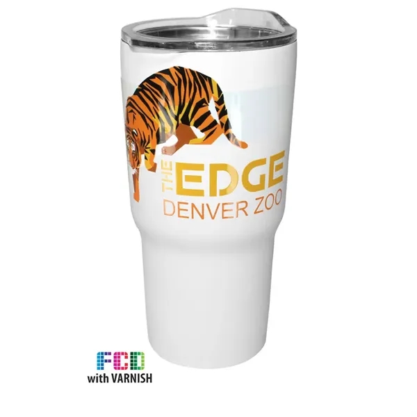 White color option for Halcyon® 20 Oz. Tumbler, Fcd With Varnish Or Varnish Only