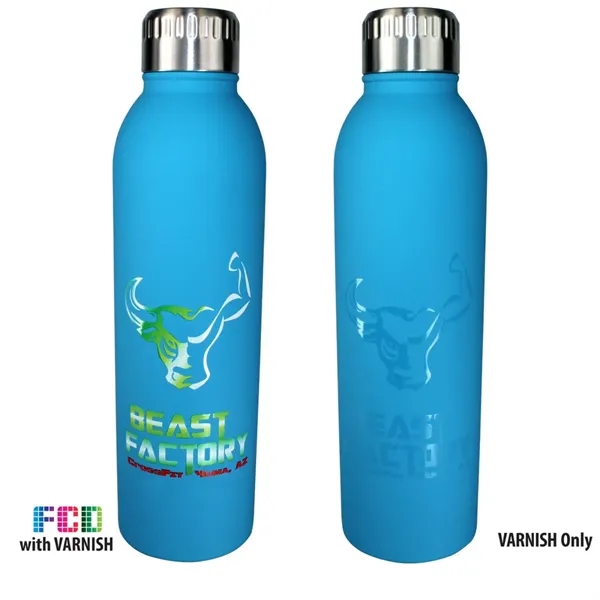 Bright Blue color option for Halcyon® 17 Oz. Deluxe Bottle, Fcd With Varnish Or Varnish