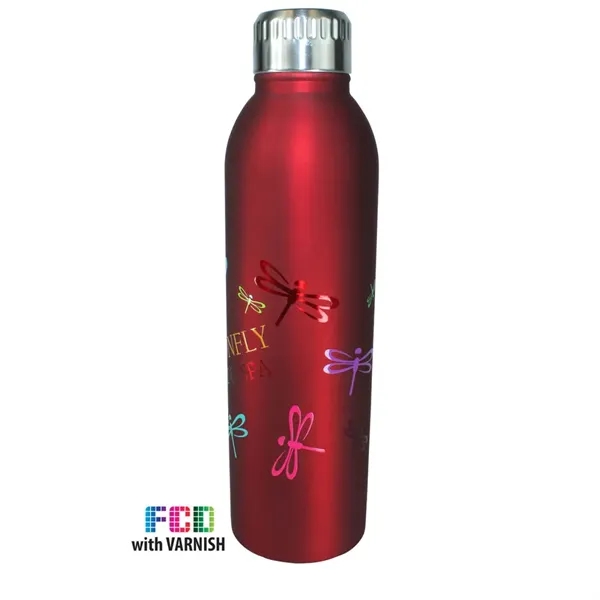 Red Metallic color option for Halcyon® 17 Oz. Deluxe Bottle, Fcd With Varnish Or Varnish