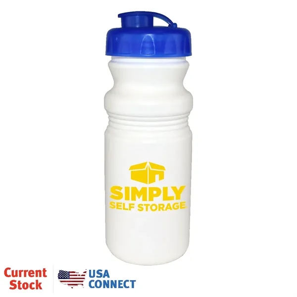 White color option for 20 Oz. Cycle Bottle With Flip Top Cap