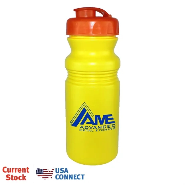 Yellow color option for 20 Oz. Cycle Bottle With Flip Top Cap