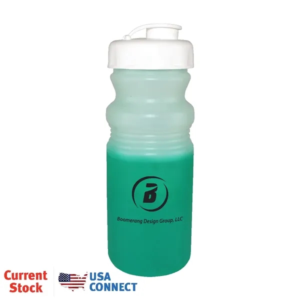 Frosted To Green color option for Mood™ 20 Oz. Cycle Bottle With Flip Top Cap