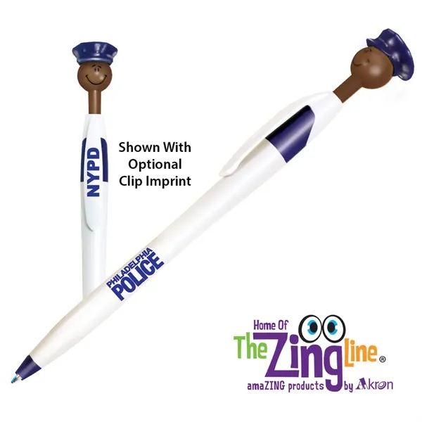 Blue color option for Officer Smilez Pen   Dark Tone