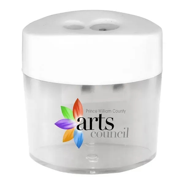 Clear color option for Dual Pencil Sharpener, Full Color Digital