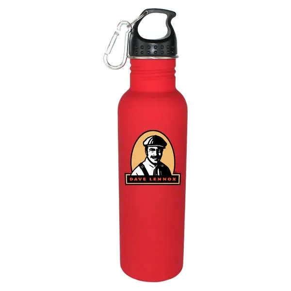 Red color option for Halcyon® 25 Oz. Stainless Quest Bottle, Full Color Digital
