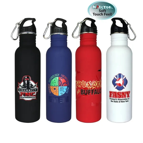 Main photo of Halcyon® 25 Oz. Stainless Quest Bottle, Fcd With Varnish Or