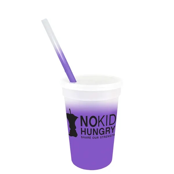 Frosted To Purple color option for Mood™ 17 Oz. Stadium Cup/Straw/Lid Set