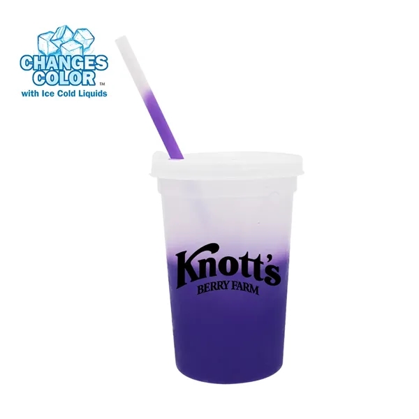 Frosted To Purple color option for Mood™ 22 Oz. Stadium Cup/Straw/Lid Set
