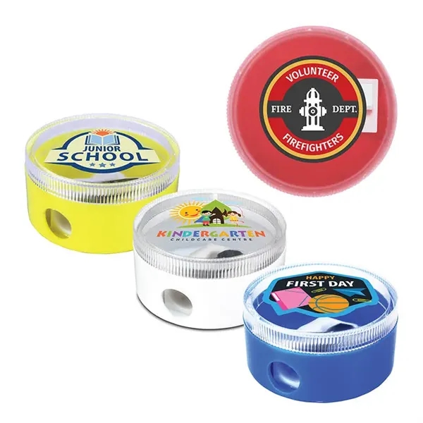 Extra color option for Round Pencil Sharpener, Full Color Digital