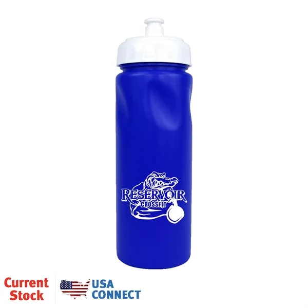 Blue color option for 24 Oz. Cycle Bottle With Push 'N Pull Cap