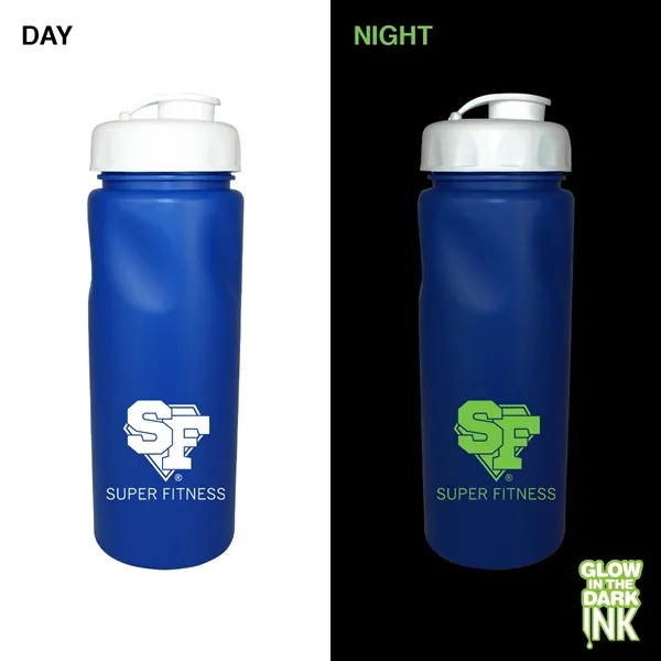 Blue color option for 24 Oz. Cycle Bottle With Flip Top Cap
