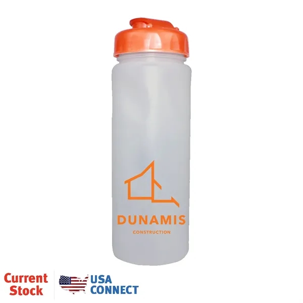 Frosted color option for 24 Oz. Cycle Bottle With Flip Top Cap