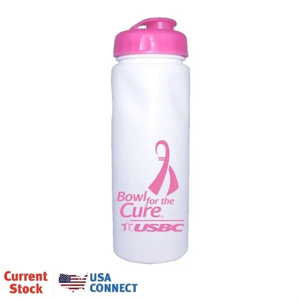 White color option for 24 Oz. Cycle Bottle With Flip Top Cap