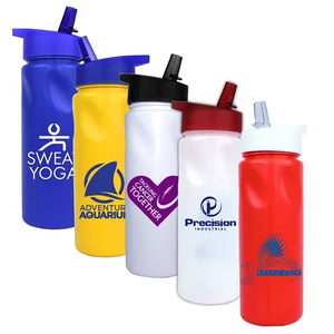 Photo of 24 Oz. Cycle Bottle With Straw Cap Lid