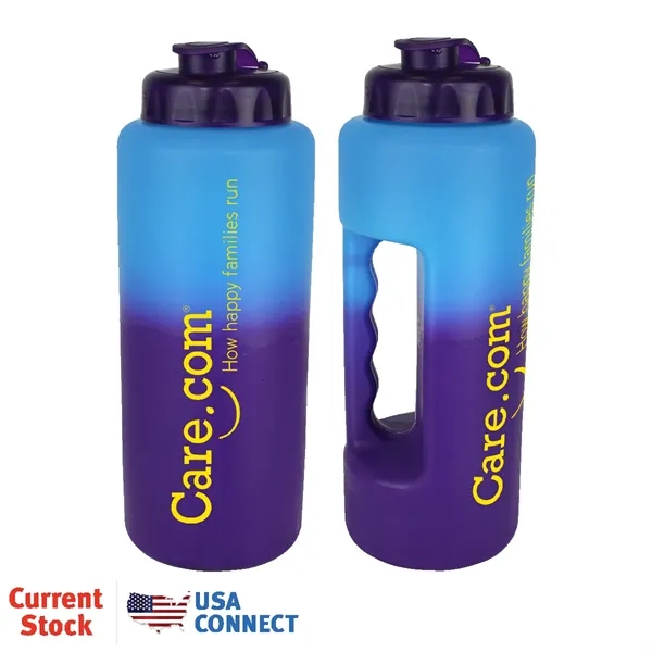 Blue To Purple color option for Mood™ 32 Oz. Grip Bottle With Flip Top Cap