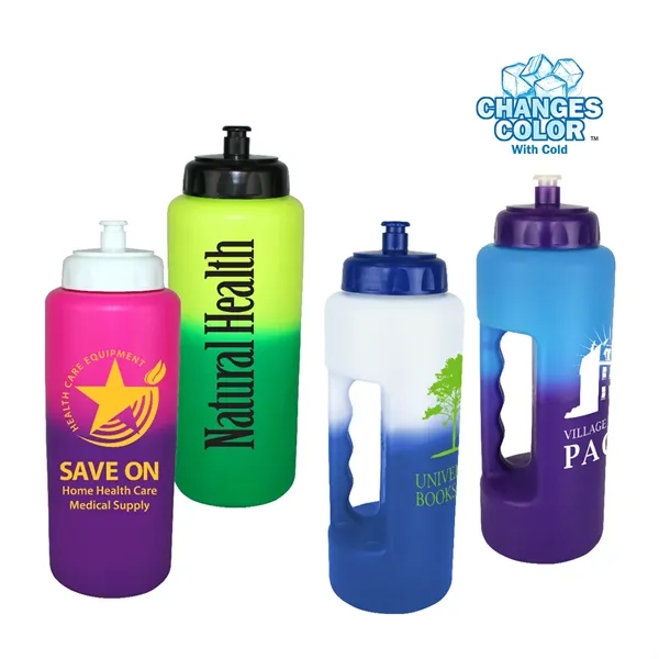 Extra color option for Mood™ 32 Oz. Grip Bottle With Push 'N Pull Cap