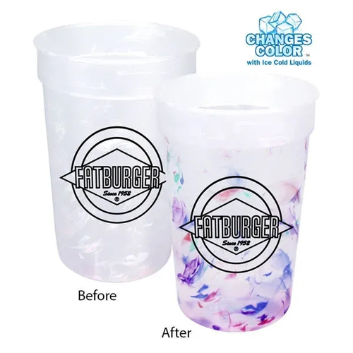 Main photo of Mood 22 Oz. Rainbow Confetti Cup