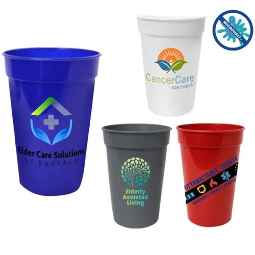 Main photo of Micro Halt™ 17 Oz. Stadium Cup, Full Color Digital