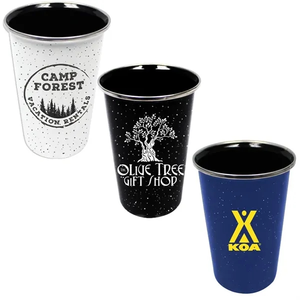 Photo of 17 Oz. Speckled Enamelware Tumbler