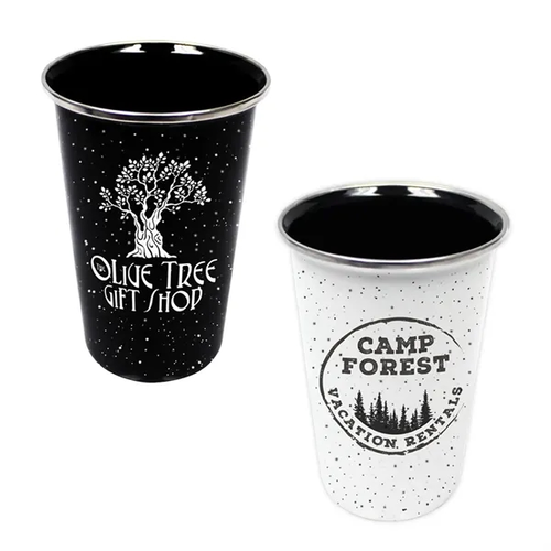 Main photo of 17 Oz. Speckled Enamelware Tumbler