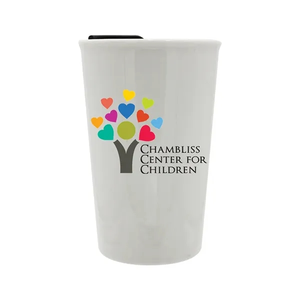 Photo of 11 Oz. Double Wall Ceramic Tumbler, Full Color Digital