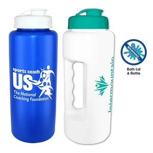 Photo of Micro Halt™ 32 Oz. Grip Bottle With Flip Top Cap