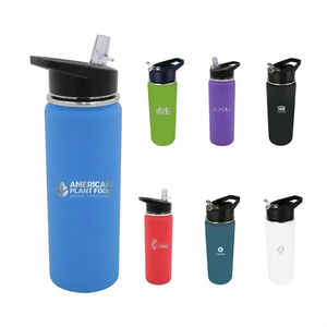 Photo of Halcyon® 20 Oz. Sports Bottle With Flip Straw Lid, Laser En