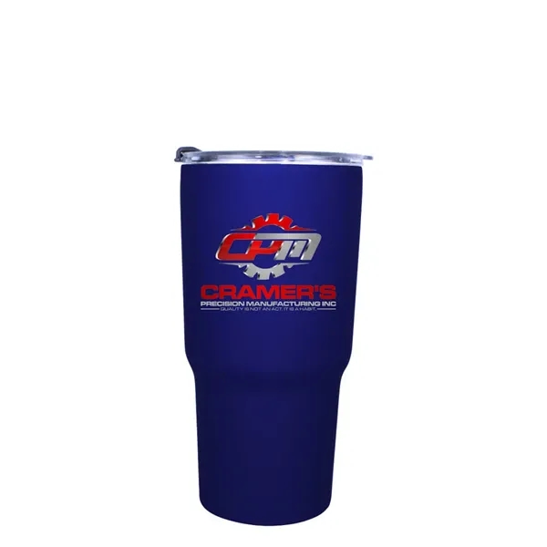 Blue color option for Halcyon® 20 Oz. Tumbler With Stainless Straw/Flip Top Lid,