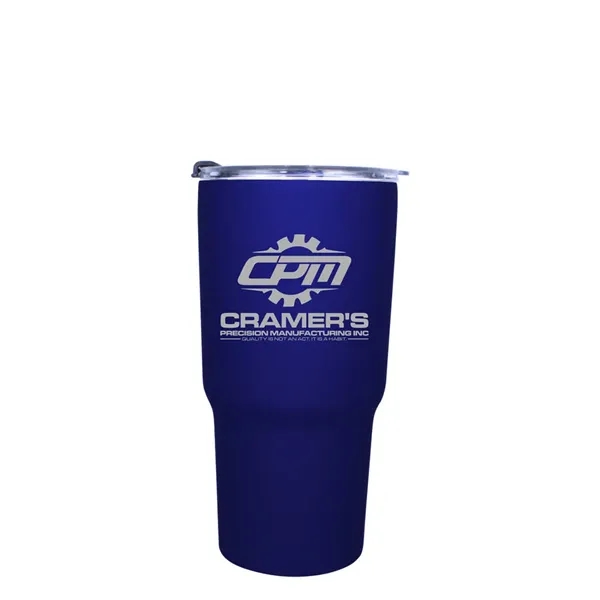 Blue color option for Halcyon® 20 Oz. Tumbler With Stainless Straw/Flip Top Lid