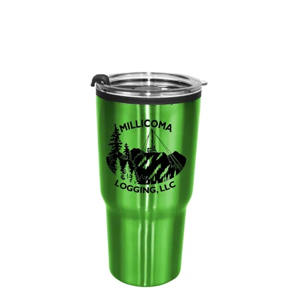 Green color option for 20 Oz. Ares Tumbler With Stainless Straw/Flip Top Lid