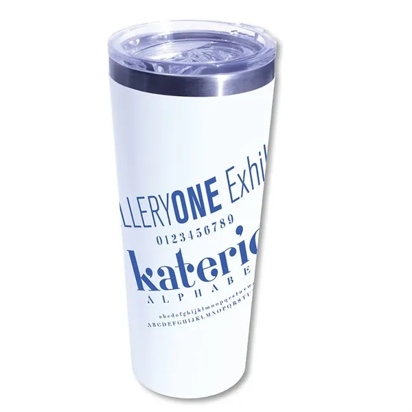 White color option for 22 Oz. Memphis Tumbler With Slide Lid