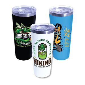 Photo of 22 Oz. Memphis Tumbler With Slide Lid, Full Color Digital