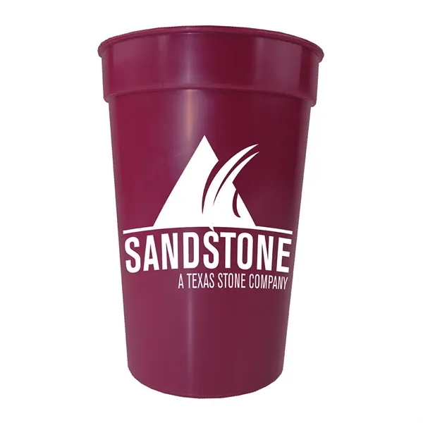 Cranberry color option for 17 Oz. Earth Tone Stadium Cup