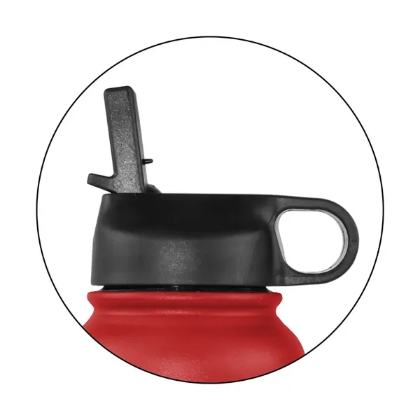 Red color option for 32 Oz. Memphis Sports Bottle With Straw Lid