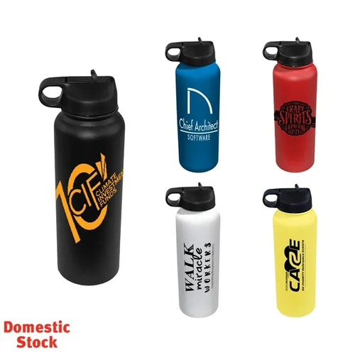 Main photo of 32 Oz. Memphis Sports Bottle With Straw Lid