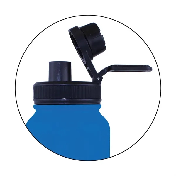Blue color option for 32 Oz. Memphis Sports Bottle With Screw Cap, Full Color Digi