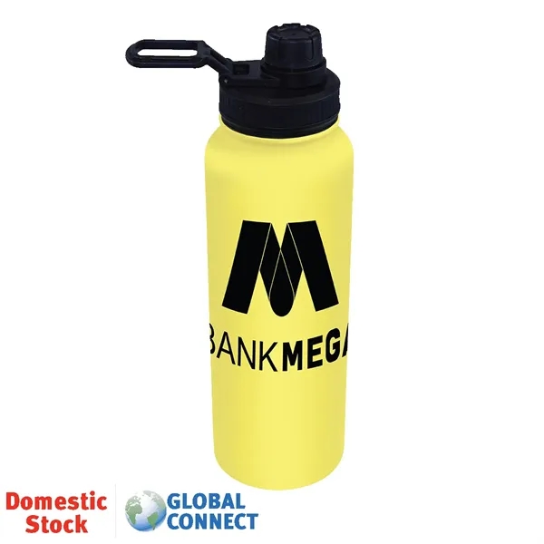 Yellow color option for 32 Oz. Memphis Sports Bottle With Screw On Cap