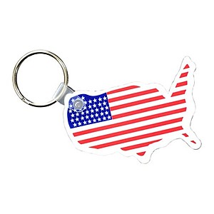 Photo of Usa Key Fob With Flag