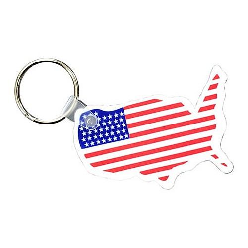 Photo of Usa Key Fob With Flag