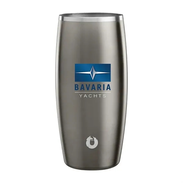 Olive Gray color option for Snowfox® 18 Oz. Beer Glass, Full Color Digital