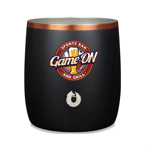 Black/Gold color option for Snowfox® 11 Oz. Rocks Glass