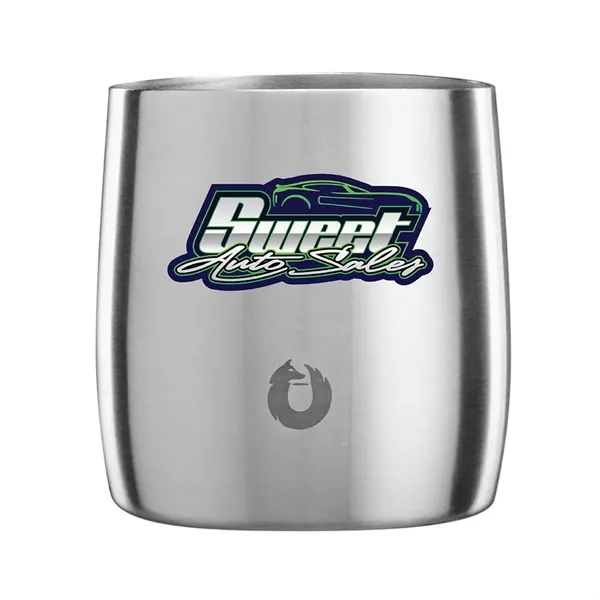 Stainless color option for Snowfox® 11 Oz. Rocks Glass