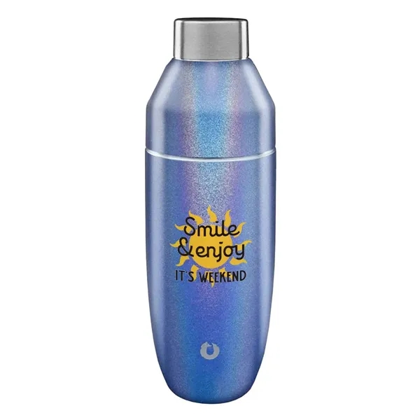 Metallic Blue color option for Snowfox® 24 Oz. Cocktail Shaker, Full Digital Color