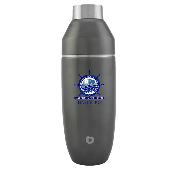 Olive Gray color option for Snowfox® 24 Oz. Cocktail Shaker, Full Digital Color