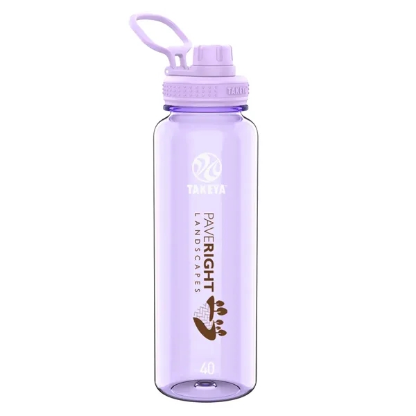 Vivacity Purple color option for Takeya® 40 Oz. Tritan Water Bottle With Spout Lid