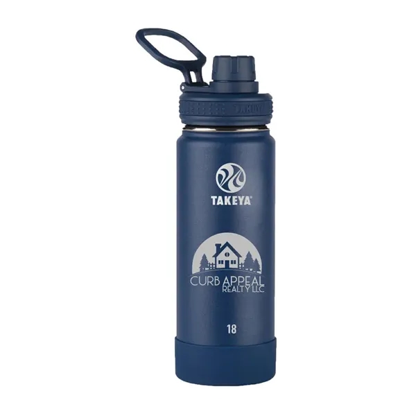 Midnight color option for Takeya® 18 Oz. Actives With Spout Lid