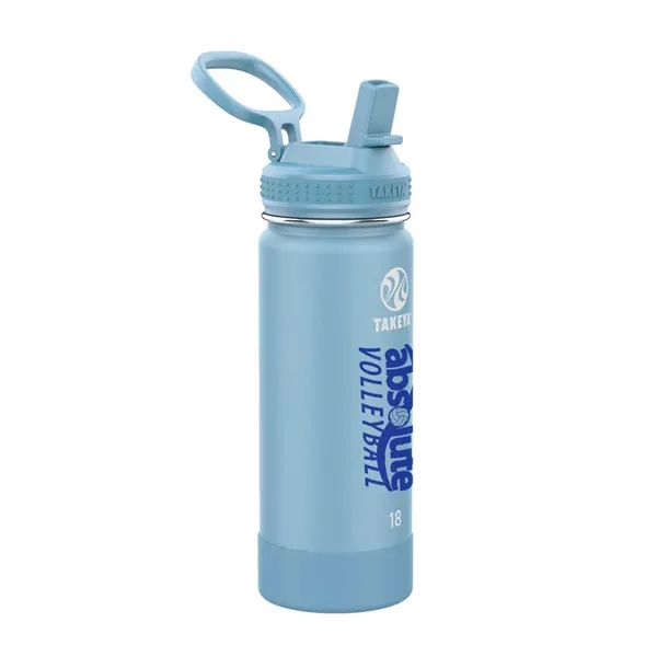 Bluestone color option for Takeya® 18 Oz. Actives With Straw Lid